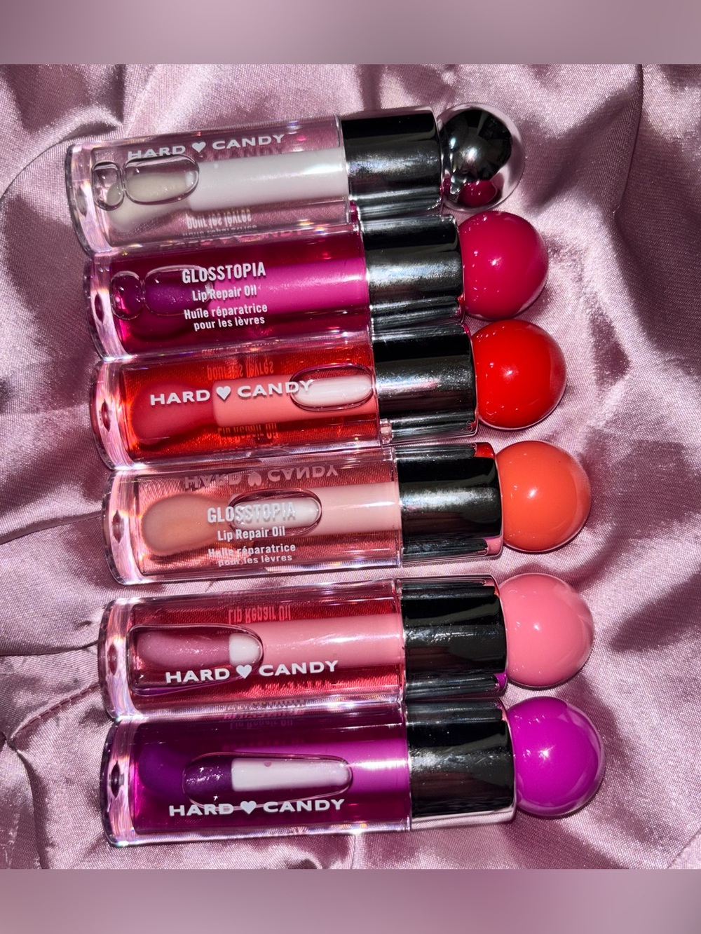 💝NEW Hard Candy Glosstopia Lip Repair Oil set💝